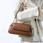Vintage Strong Faux Leather Winter Shoulder Bag