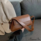 Vintage Strong Faux Leather Winter Shoulder Bag
