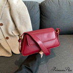 Vintage Strong Faux Leather Winter Shoulder Bag