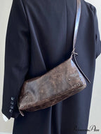 Vintage Synthetic Leather 2000s Shoulder Purse