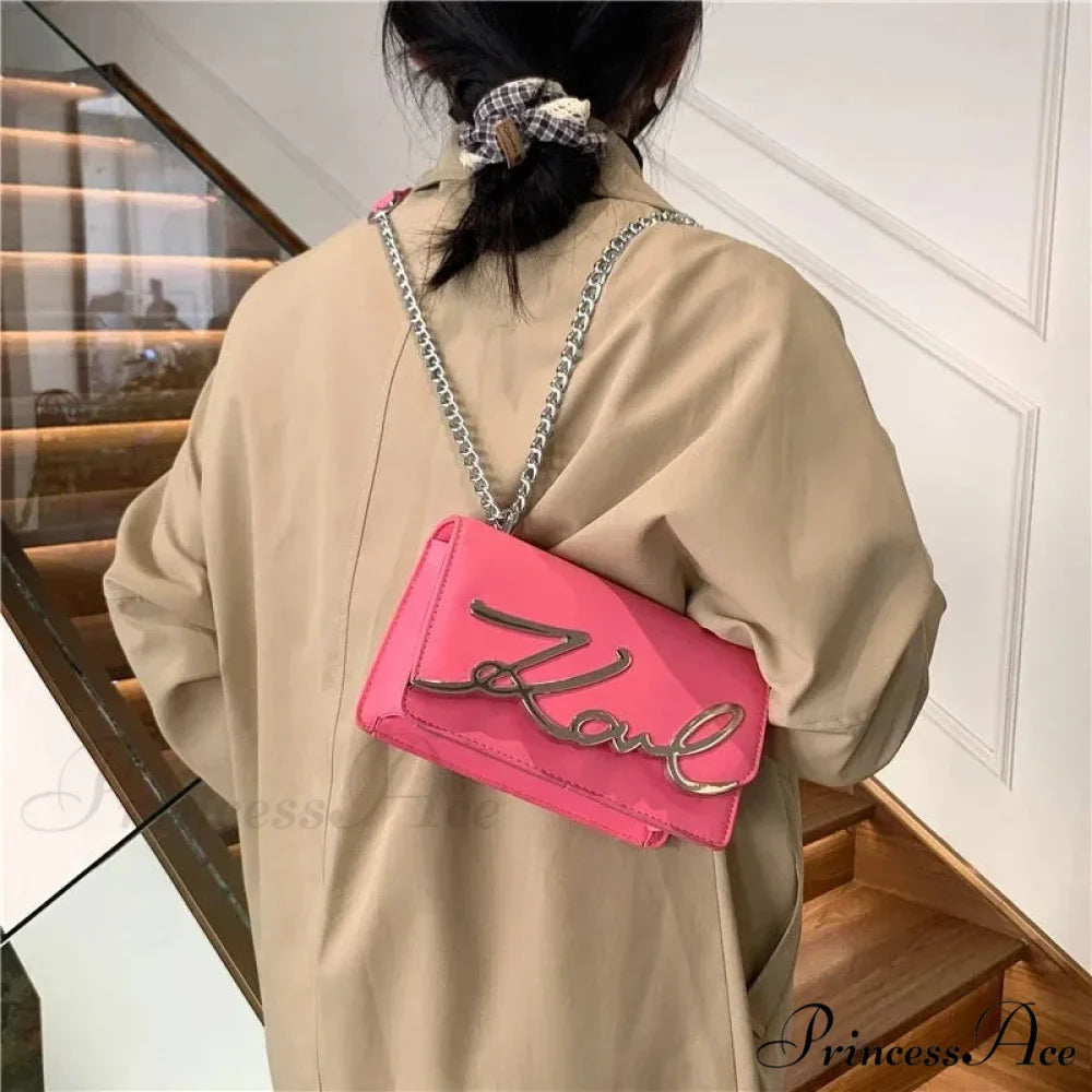 Vintage Zip Square Shoulder Tote Bag