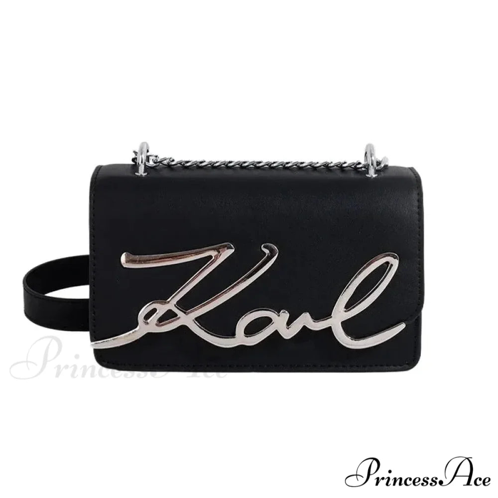 Vintage Zip Square Shoulder Tote Bag