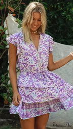 Violet Small Bohemian Dress