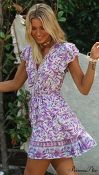 Violet Small Bohemian Dress