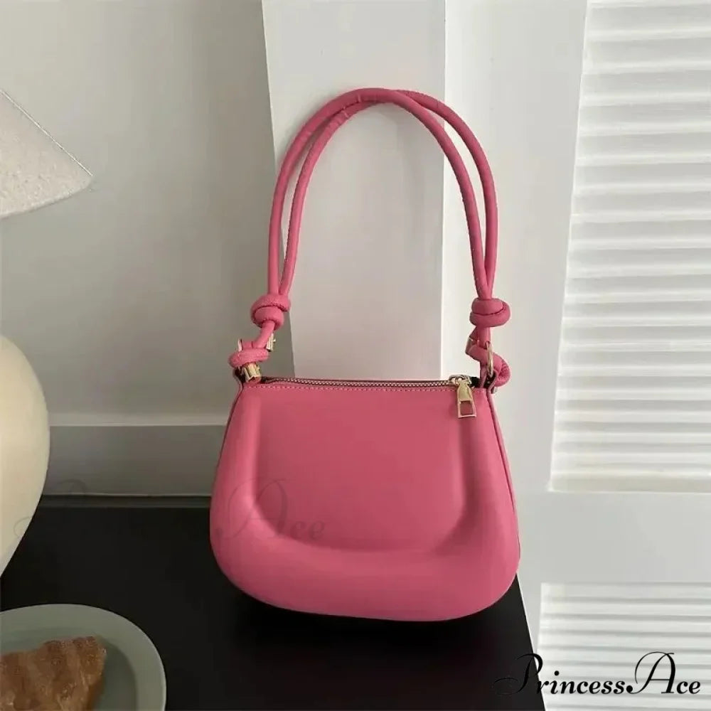 Violet Vintage Faux Leather Crossbody Shoulder Bag