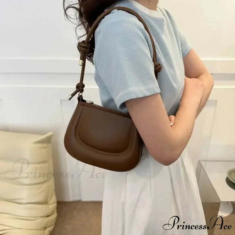 Violet Vintage Faux Leather Crossbody Shoulder Bag