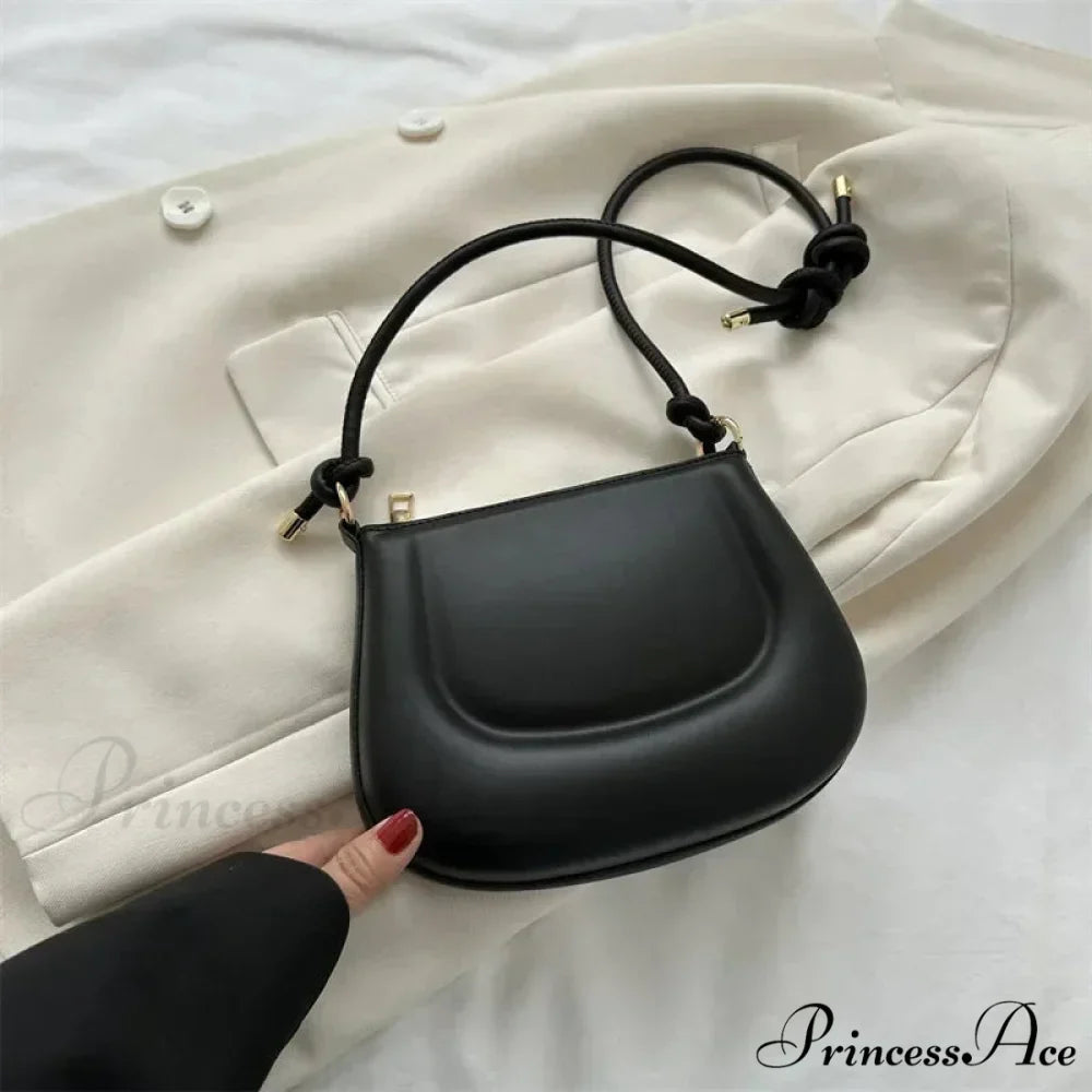 Violet Vintage Faux Leather Crossbody Shoulder Bag