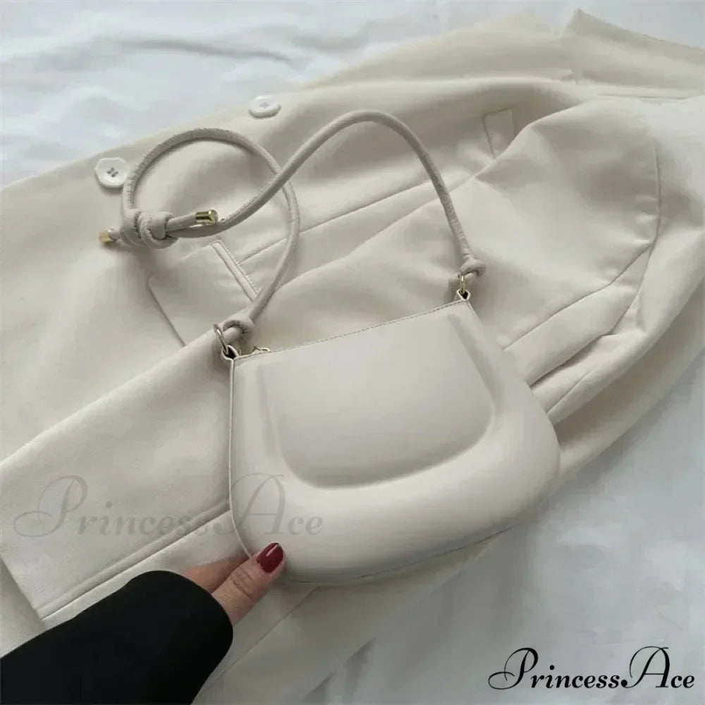 Violet Vintage Faux Leather Crossbody Shoulder Bag