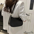 Vivid Color Solid Square Shoulder Bag