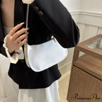 Vivid Color Solid Square Shoulder Bag