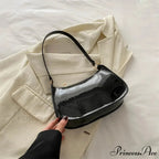 Vivid Color Solid Square Shoulder Bag