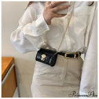 Vivid Leather Small Crossbody Purse