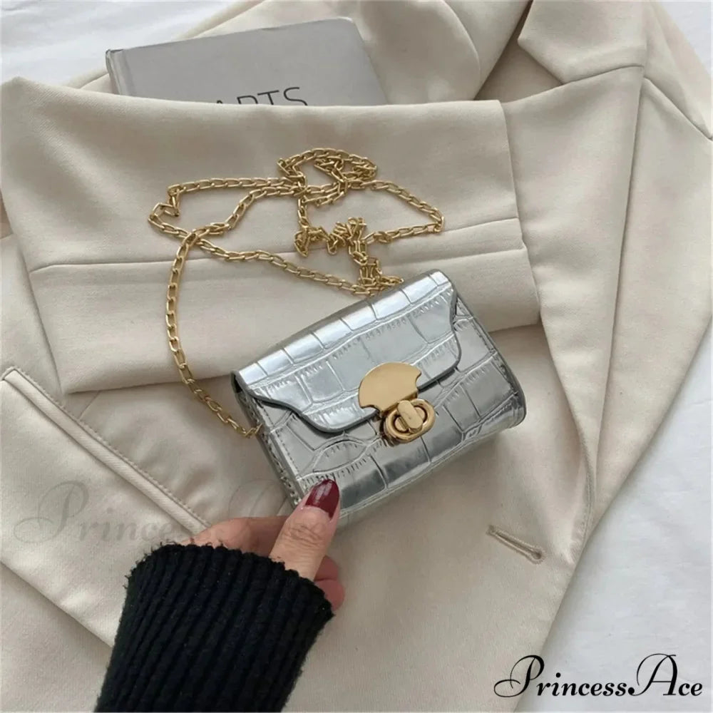 Vivid Leather Small Crossbody Purse