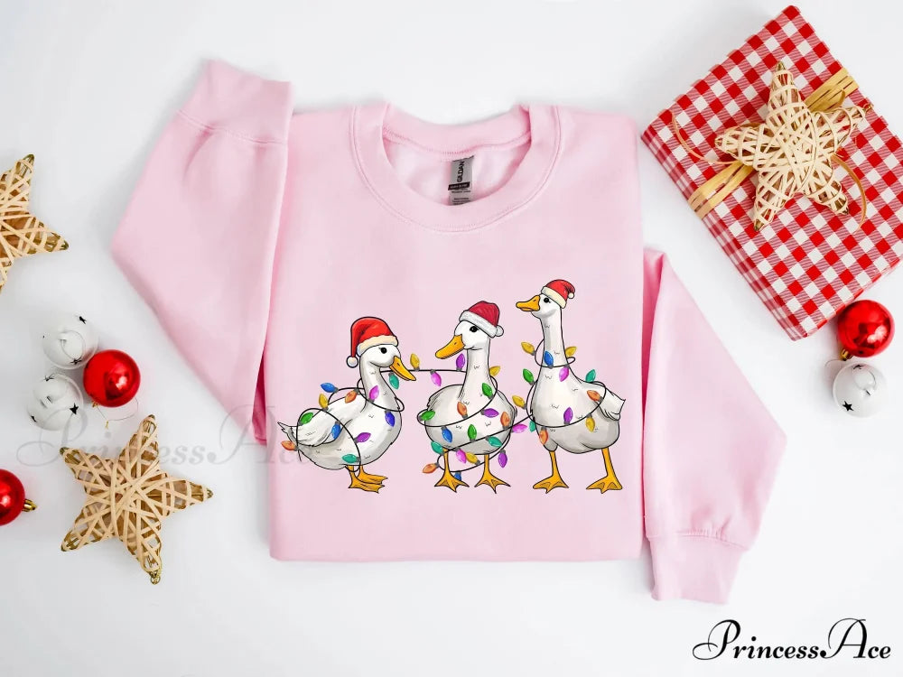 Voguish Cotton Duck Lights Family Christmas Hoodie