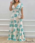 Waist-Flare Summer Daily Casual Boho Dress