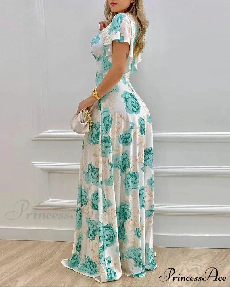 Waist-Flare Summer Daily Casual Boho Dress