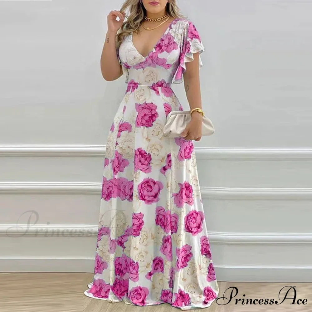 Waist-Flare Summer Daily Casual Boho Dress