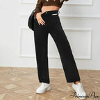 Waist Tightening Hip Straight Leg Y2K Jeans
