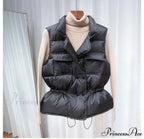 Waistcoat White Duck Down Coat