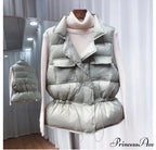 Waistcoat White Duck Down Coat