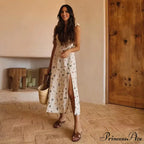 Warm Attractive Backless Sleeveless Extended Dress