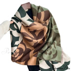 Warm Cashmere Winter Blanket Scarf