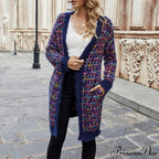 Warm Casual Colorful Cardigan