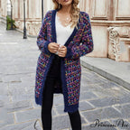 Warm Casual Colorful Cardigan