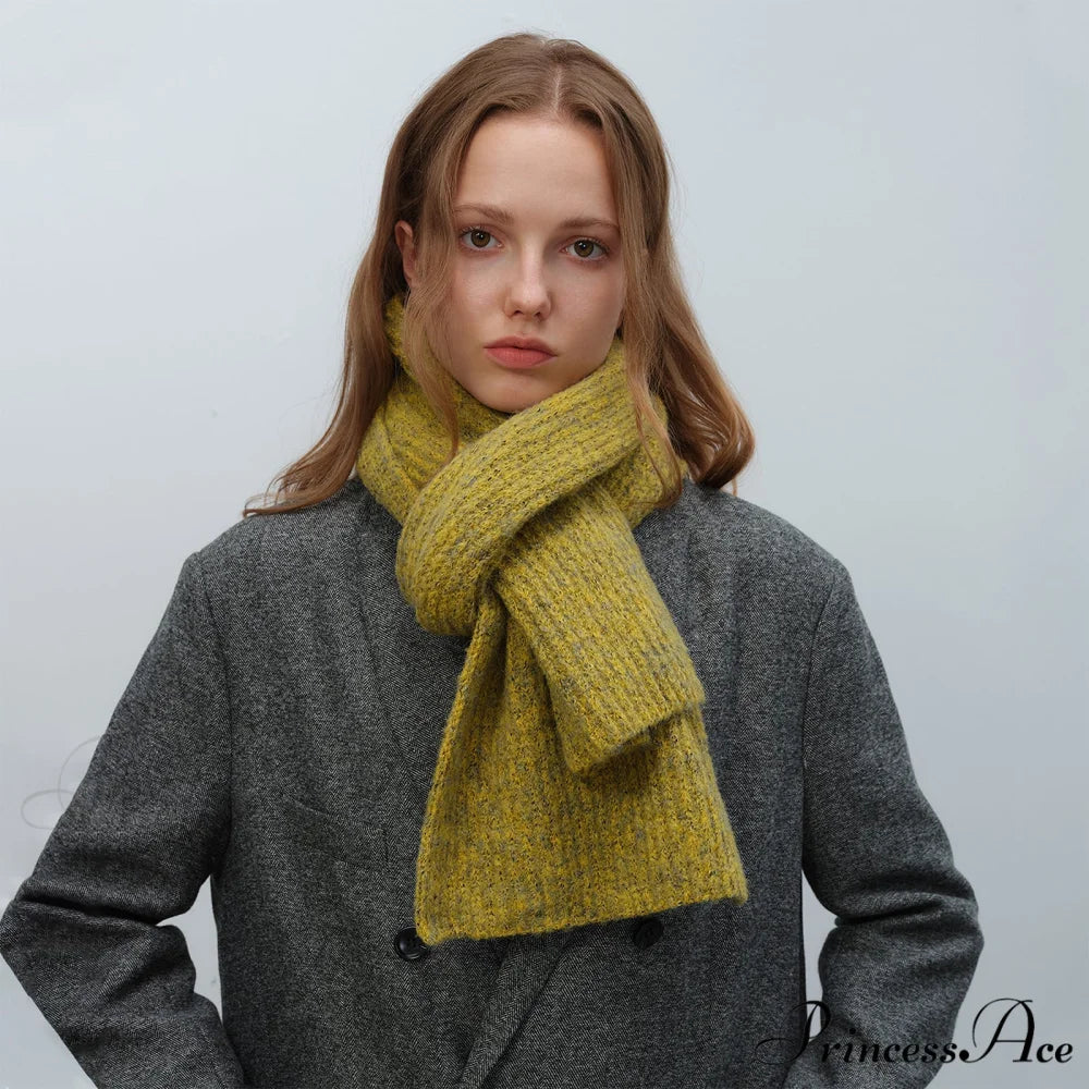 Warm Fashionable Cozy Elegant Multi-color Gradient Thick Comfortable Scarf