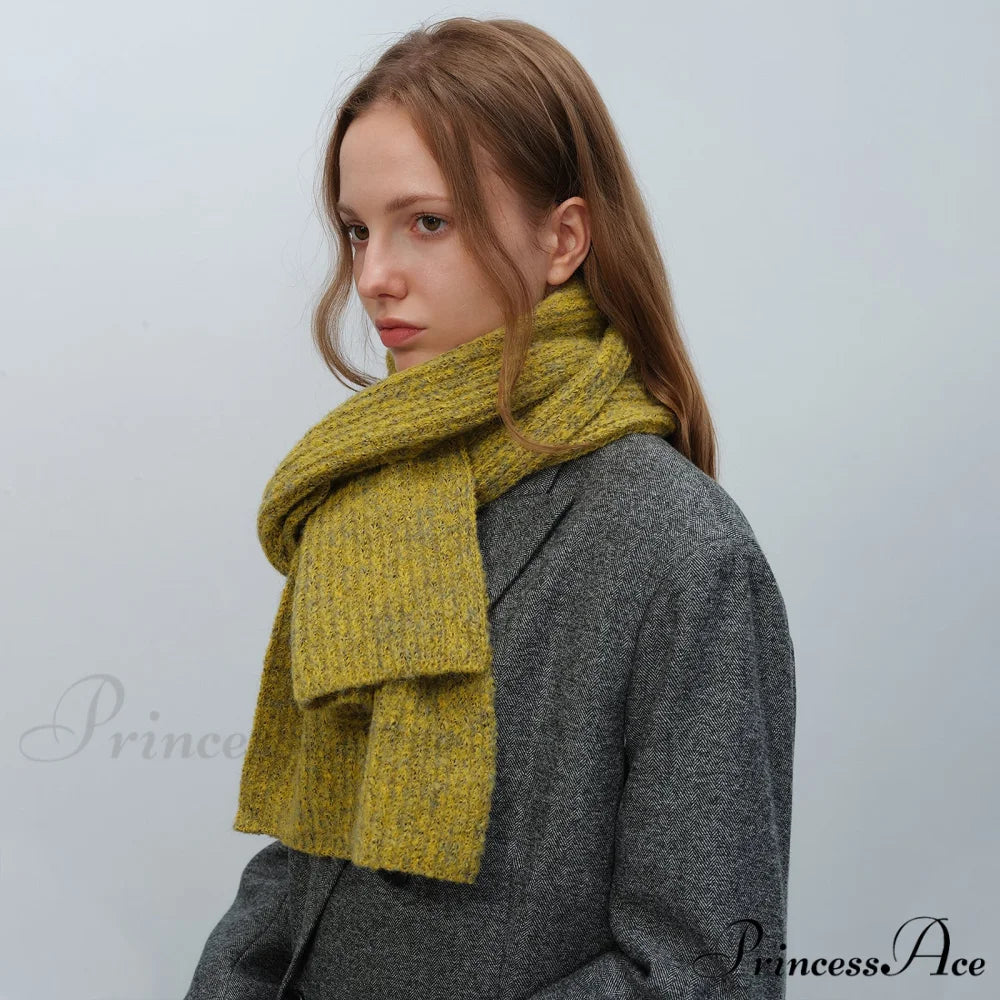 Warm Fashionable Cozy Elegant Multi-color Gradient Thick Comfortable Scarf