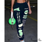 Warm Graphic Tall Waist Jogger Trousers