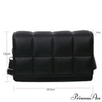 Water-resistant Synthetic Leather Spacious Shoulder Crossbody Bag