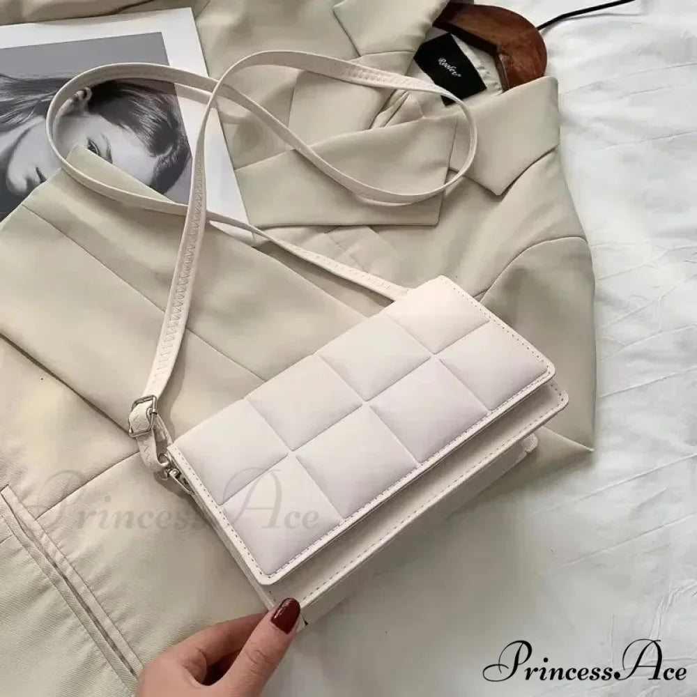 Water-resistant Synthetic Leather Spacious Shoulder Crossbody Bag