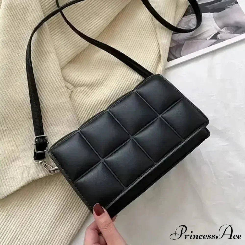 Water-resistant Synthetic Leather Spacious Shoulder Crossbody Bag