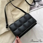 Water-resistant Synthetic Leather Spacious Shoulder Crossbody Bag