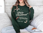 White Christmas Wallace Davis Retro Nostalgic Farm Girl Christmas Hoodie