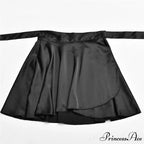 White Elegant Satin Skirts