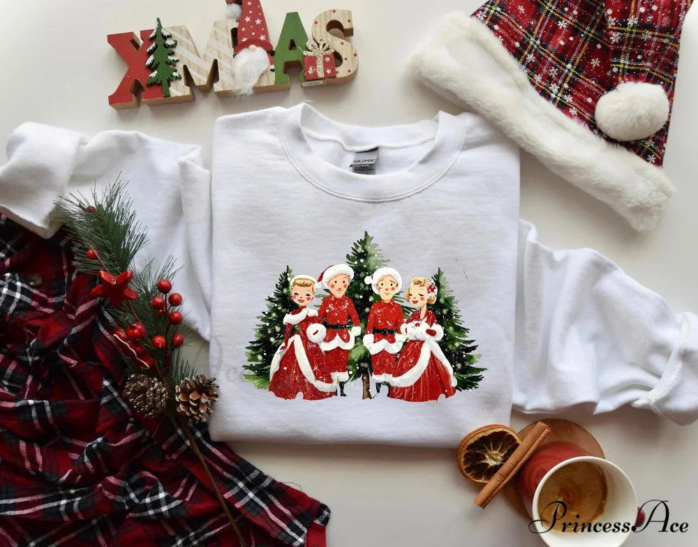 White Movie Song Girl Gifts Women Christmas Hoodie