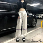 White Tall Waist Urban Pants