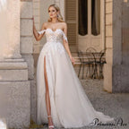 White Transparent Rear Lace Mermaid Wedding Gown