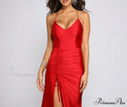 Whitney Formal Stylish High-Slit Mermaid Dress