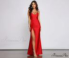 Whitney Formal Stylish High-Slit Mermaid Dress