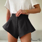 Wide Leg High Waist Loose Sexy Casual Shorts