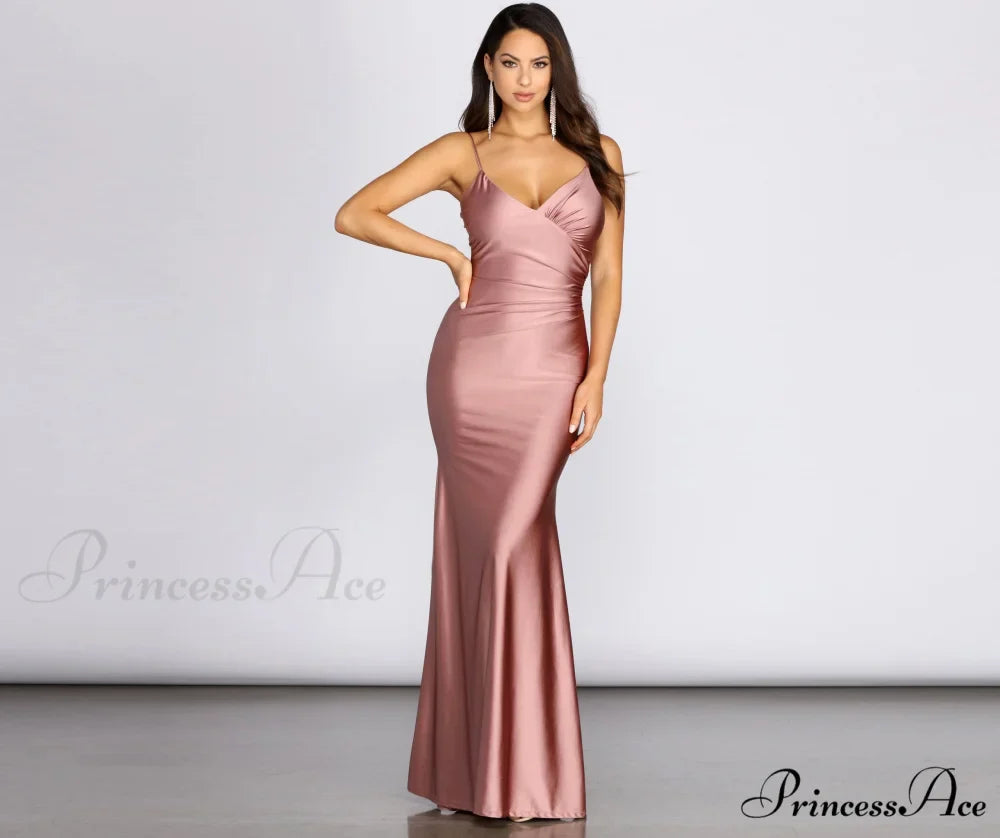 Winta Ruched Stylish Mermaid Dress
