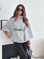 Winter Bat Sleeve Canopy Coat