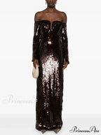 Winter Mesh Patchwork Party Dress