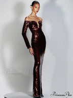 Winter Mesh Patchwork Party Dress