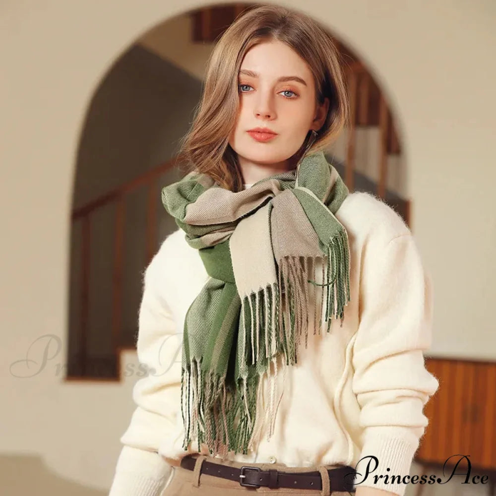 Winter Warm Cashmere Unisex Scarf - Long Windproof and Skin Friendly