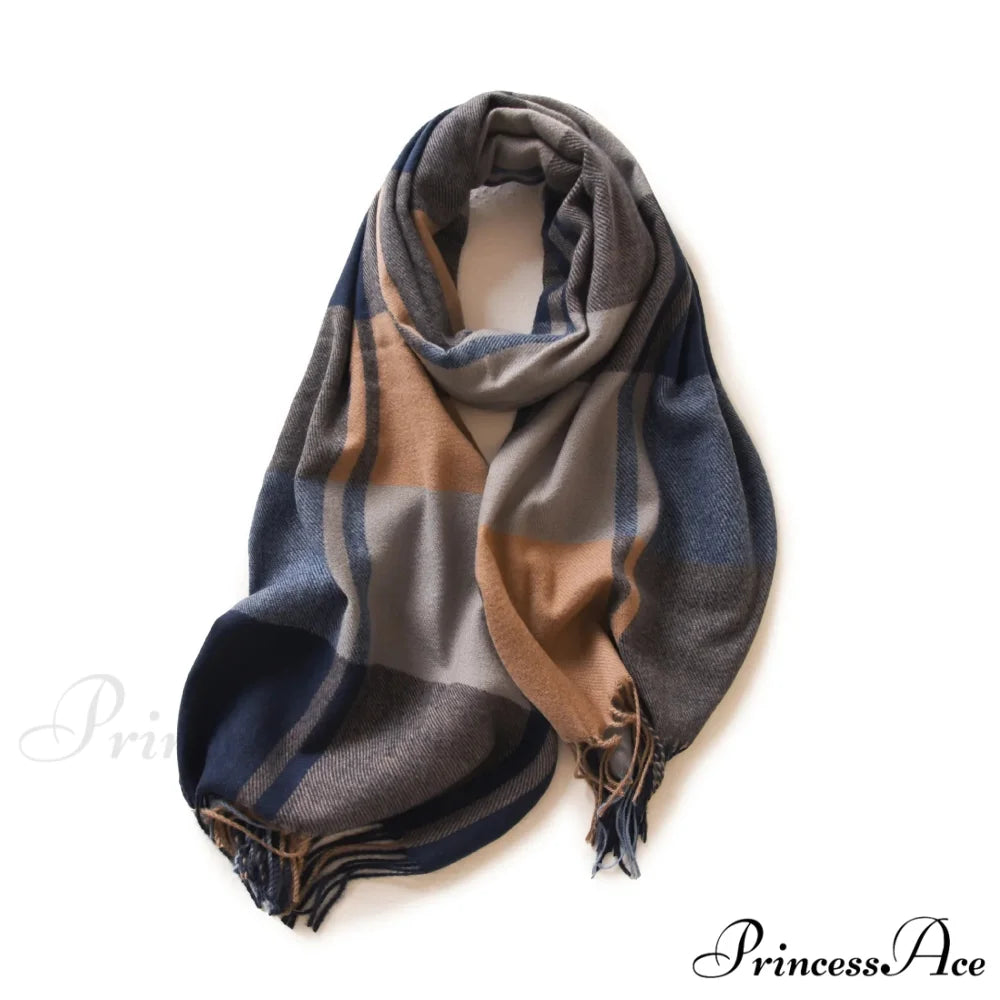 Winter Warm Cashmere Unisex Scarf - Long Windproof and Skin Friendly