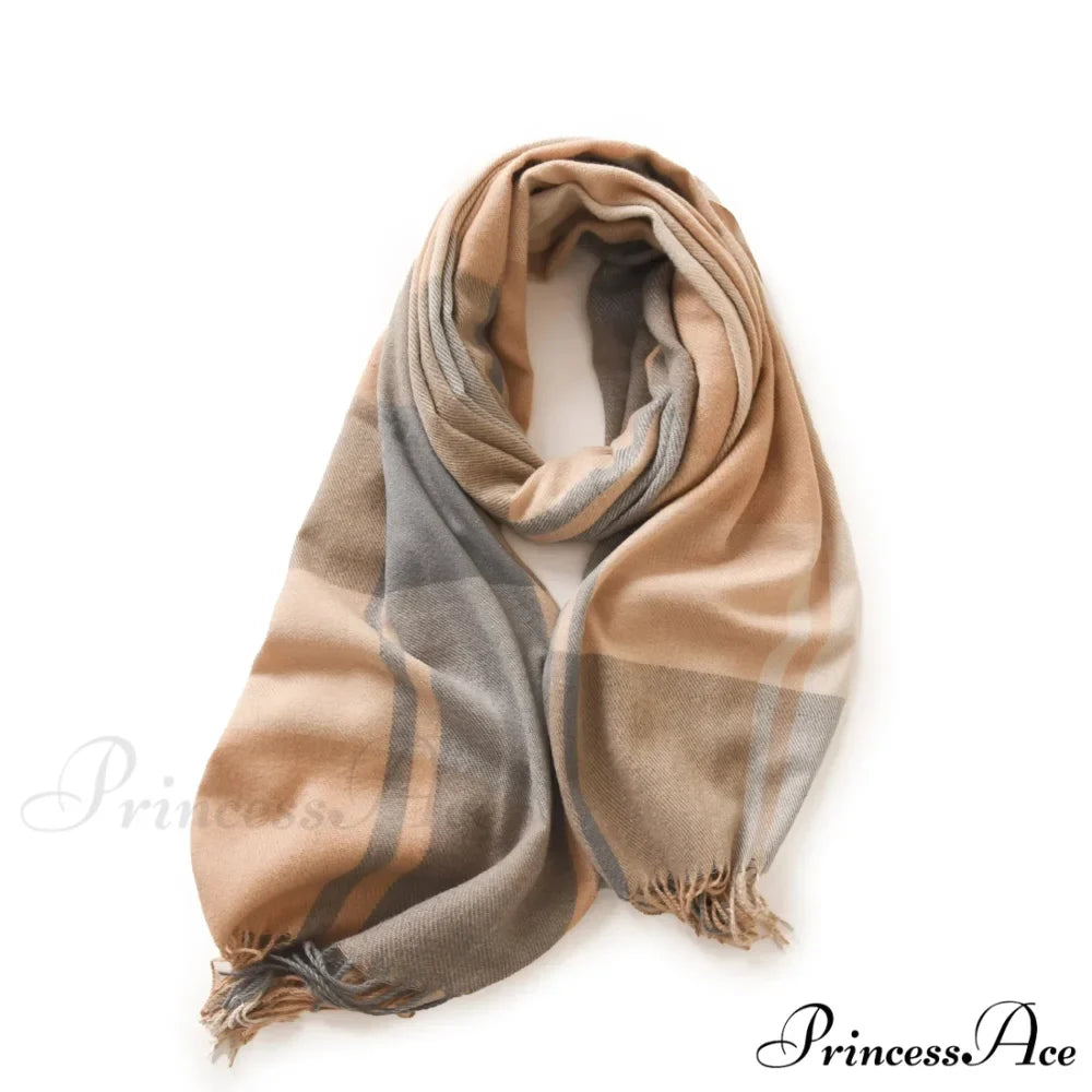 Winter Warm Cashmere Unisex Scarf - Long Windproof and Skin Friendly
